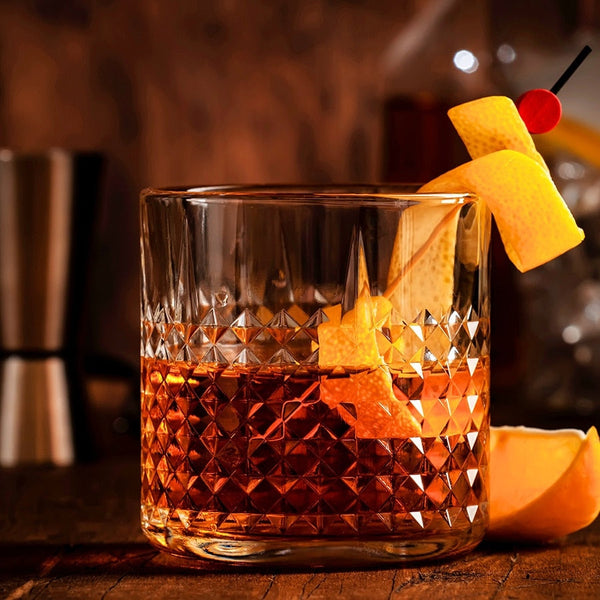 Spiced Maple Rum Old Fashioned